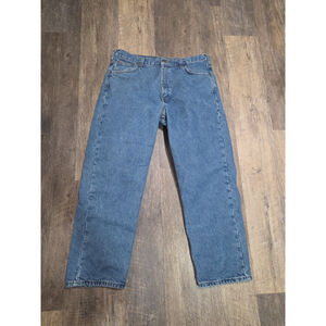 Carhartt Men's 38x30 Relaxed Fit Flannel Lined Jeans